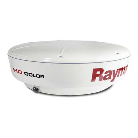 FLIR Raymarine HD DIGITAL RADOME installation instructions