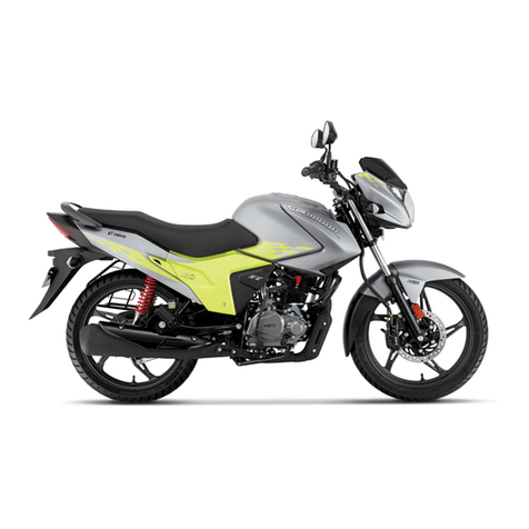 HERO GLAMOUR XTEC PROGRAMMED FI User manual