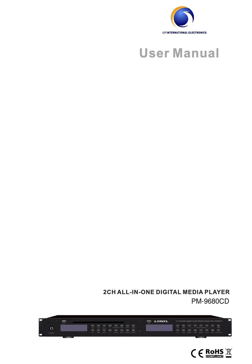 LY International Electronics PM-9680CD user manual LY International Electronics PM-9680CD user manual