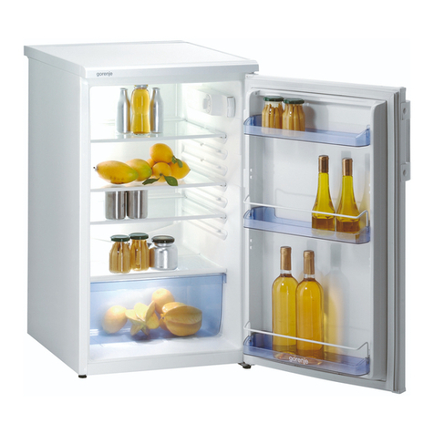 Gorenje R 3145 W User manual Gorenje R 3145 W User manual