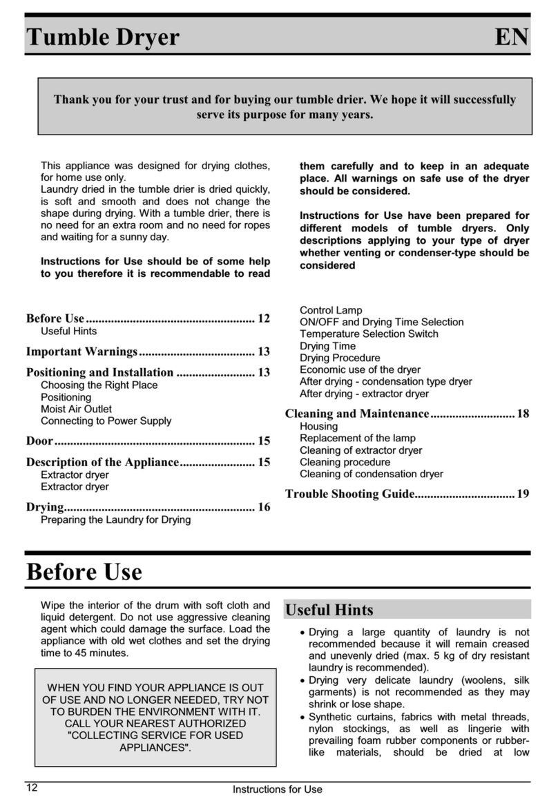Gorenje WT840 User manual