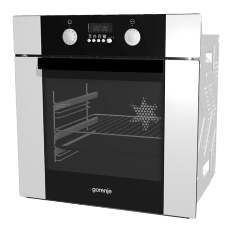 Gorenje B 7580 E Instructions for use, installation, and connection