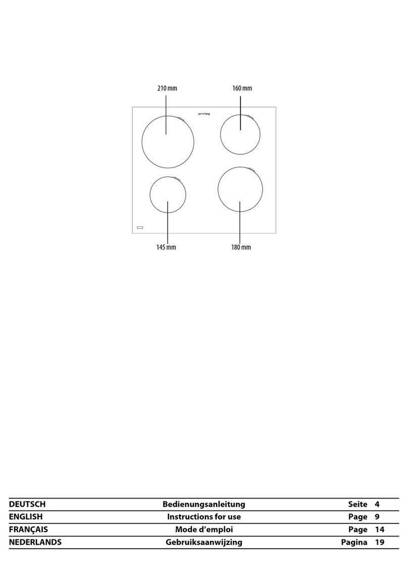 privileg PCTOC140060NE User manual
