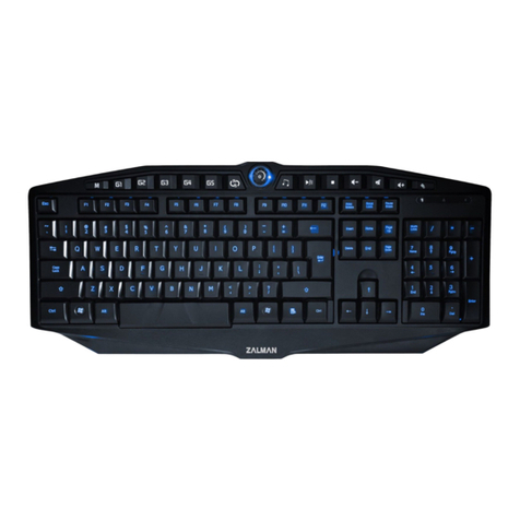 ZALMAN ZM-K400G User manual
