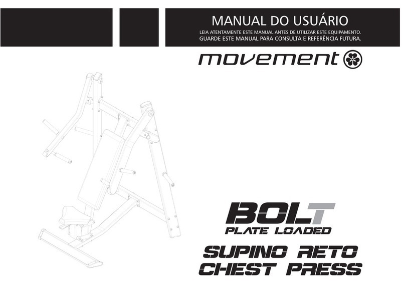 Movement BOLT PLATE LOADED User manual