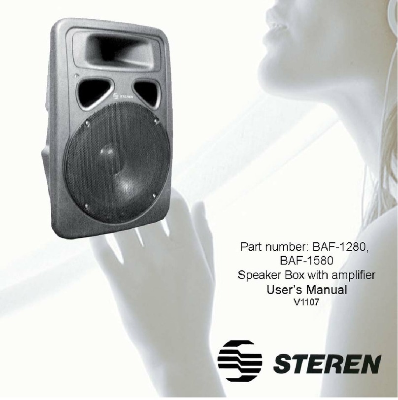Steren BAF-1280 user manual Steren BAF-1280 user manual
