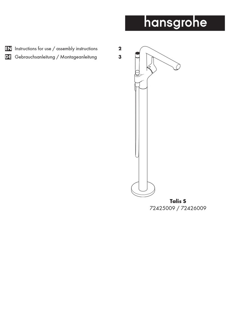 Hans Grohe Talis S Instructions for use