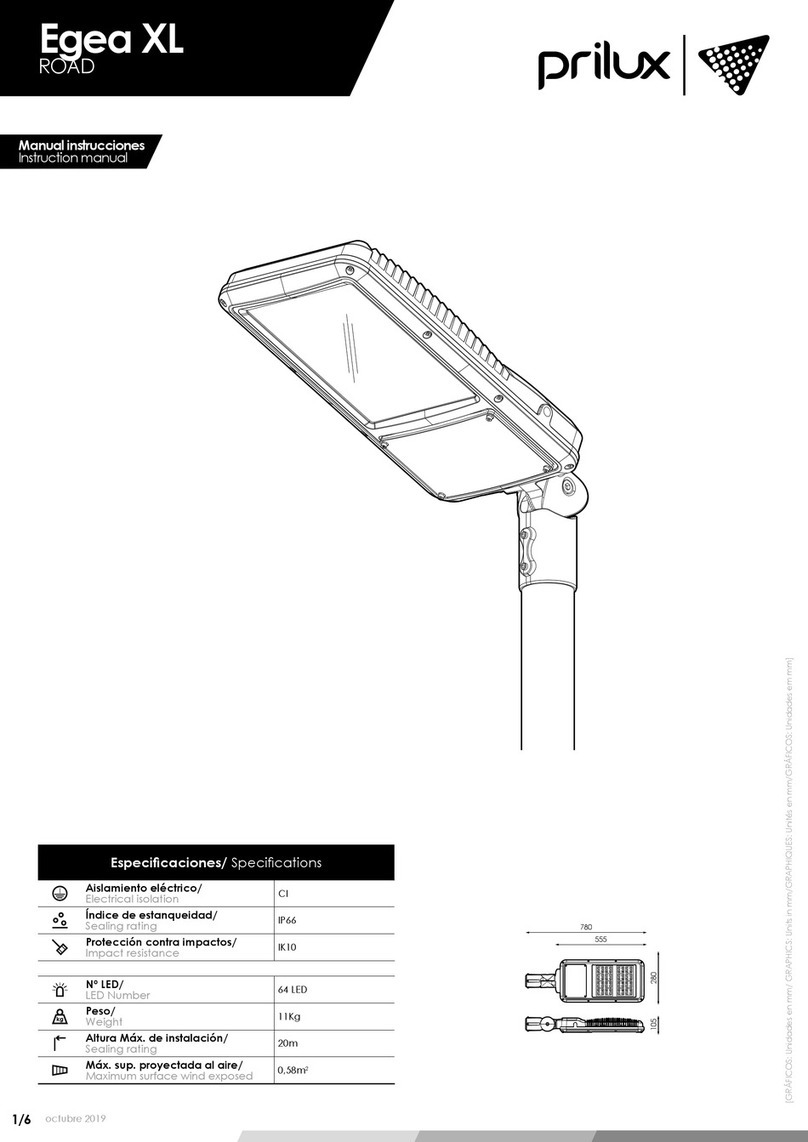 Prilux Egea XL ROAD User manual
