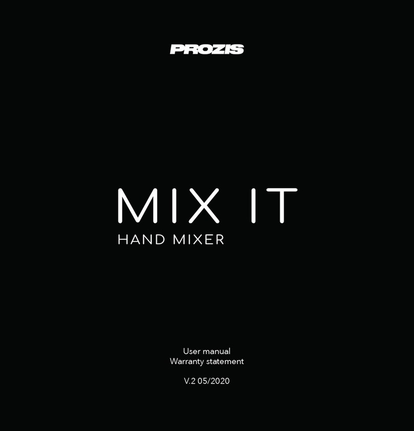 PROZIS MIX IT user manual