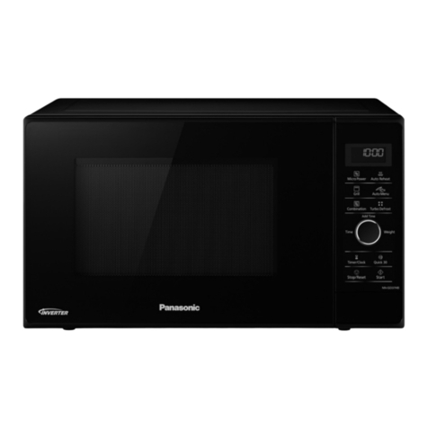 Panasonic NN-GD37HB Operating instructions