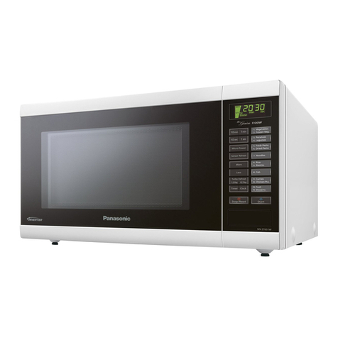 Panasonic Inverter NN-ST651W User manual