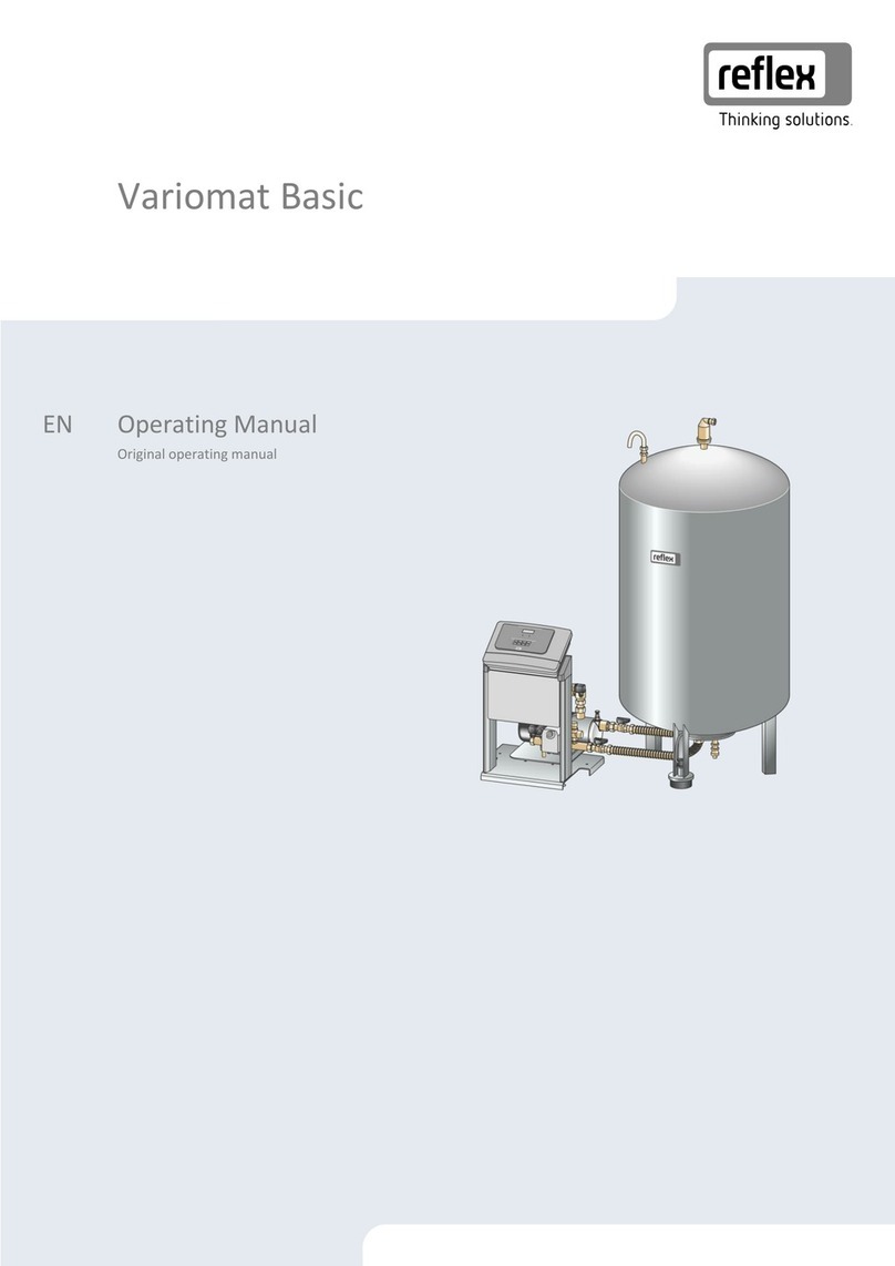 Reflex Variomat Installation instructions