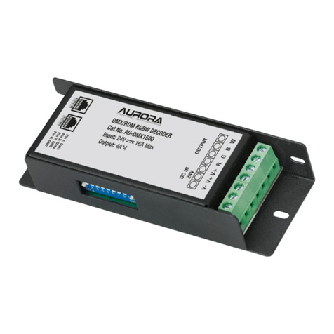 Aurora AU-DMX1500 User manual