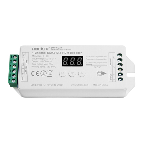 Miboxer D1-CX quick start guide