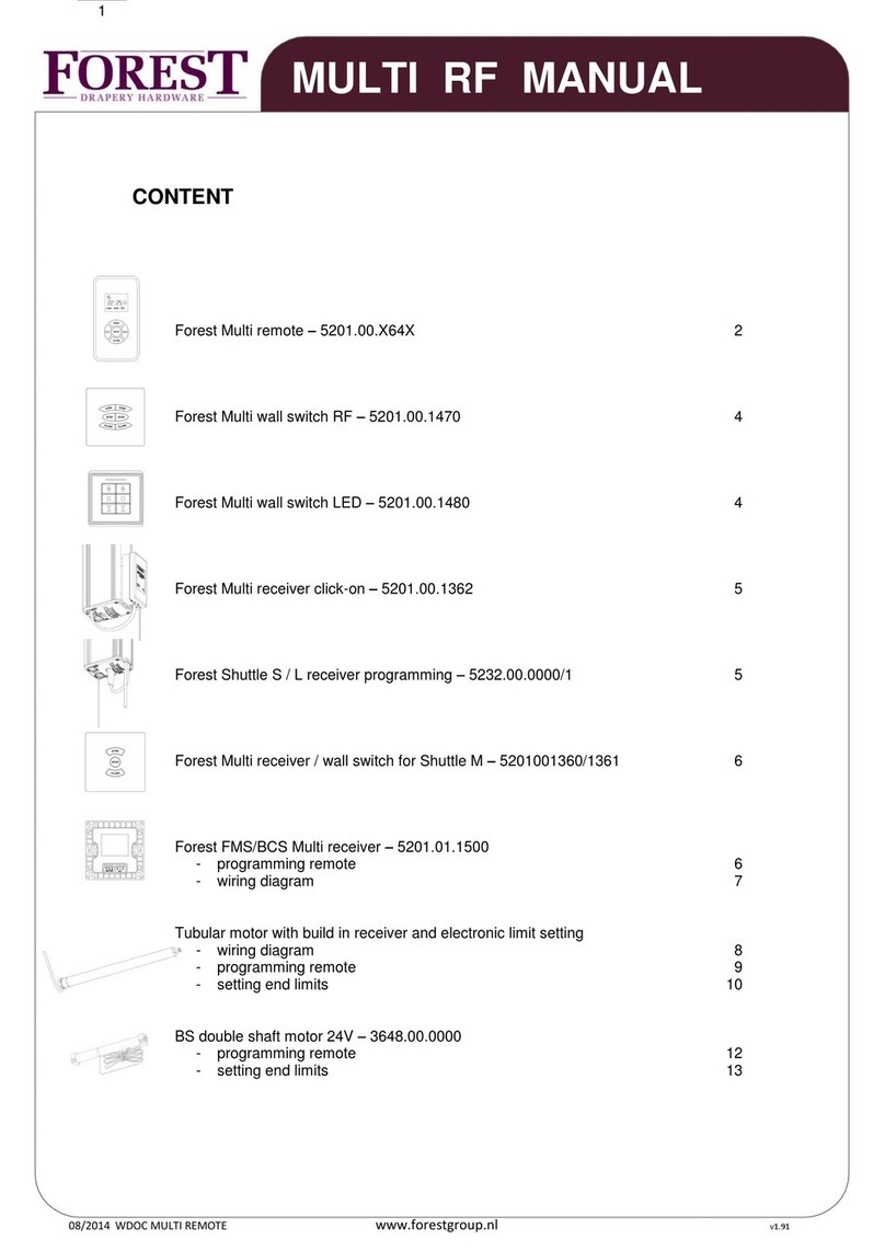Forest 5201.00.X64X User manual