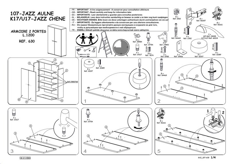 Gautier 630 quick start guide