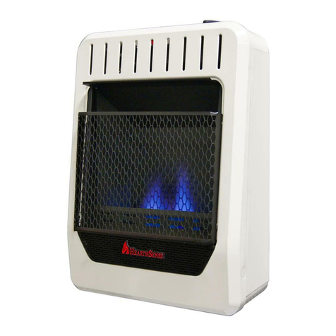 Hearth Sense BLUE FLAME BF10M-B OWNER'S OPERATION AND INSTALLATION MANUAL