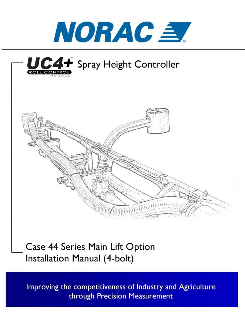 Norac Case 44 Series installation manual