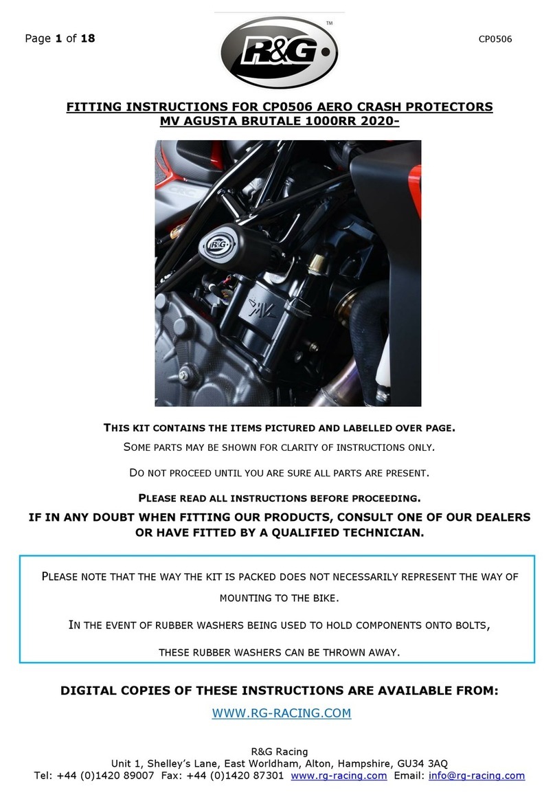R&G CP0506 Fitting instructions