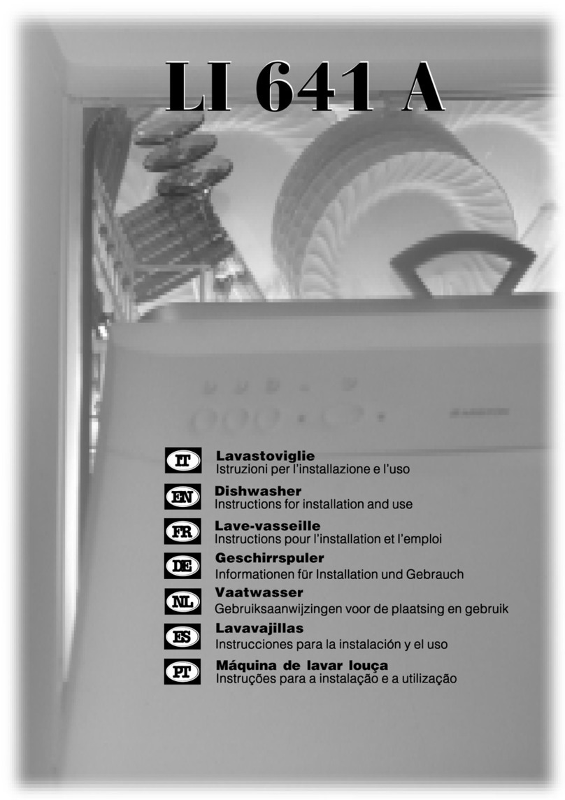 Hotpoint Ariston LI 641 A Instructions for installation and use