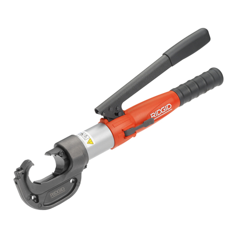 RIDGID RE 130-M User manual RIDGID RE 130-M User manual