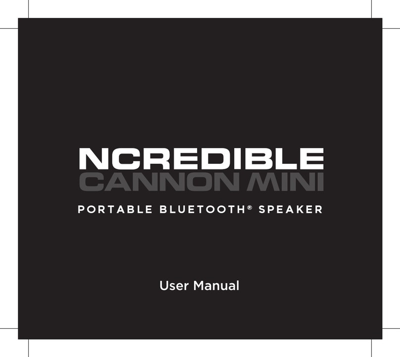 Ncredible CANNON MINI User manual