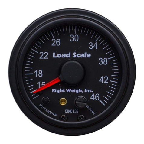Right Weigh 510 Series User manual
