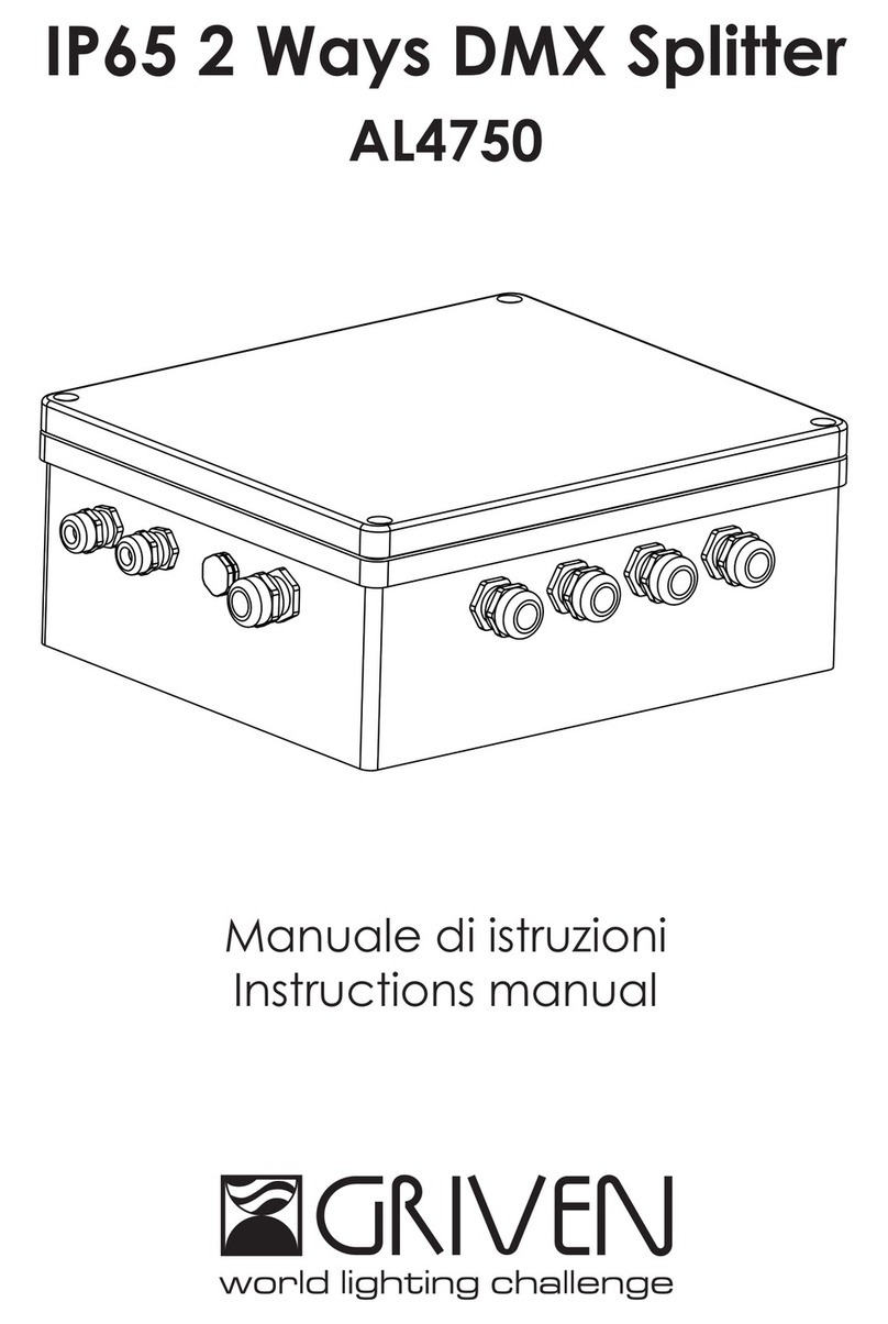 Griven AL4750 instruction manual