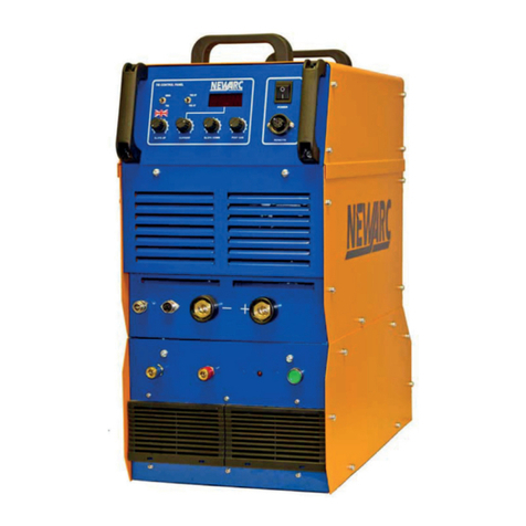 Weldability Sif NewArc RT4000 manual