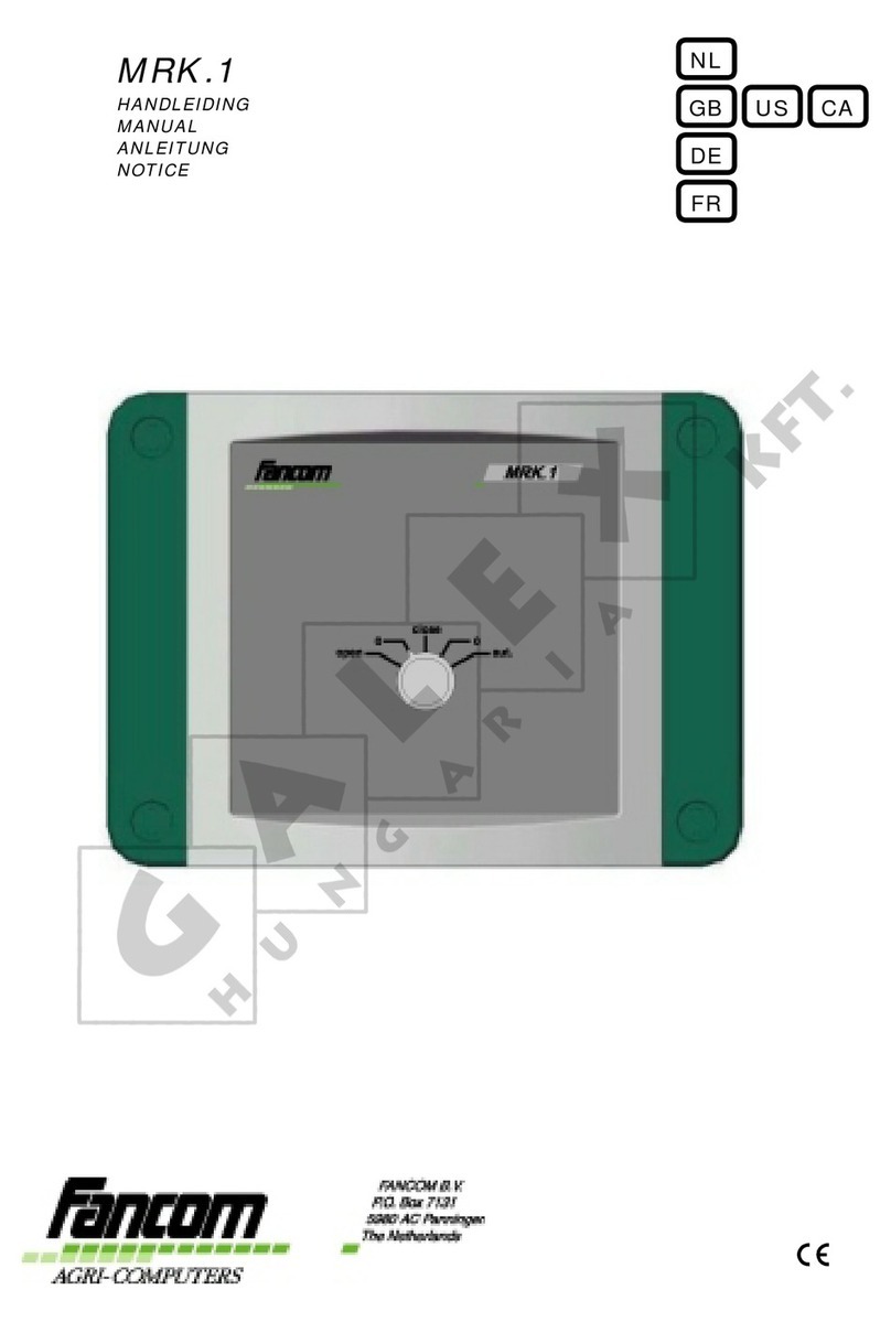 Fancom MRK.1 User manual