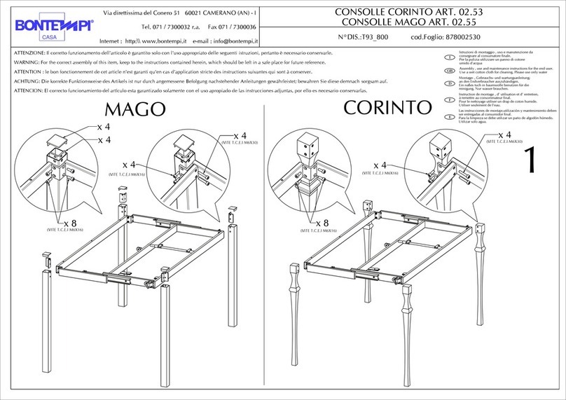 Bontempi 02.53 User manual