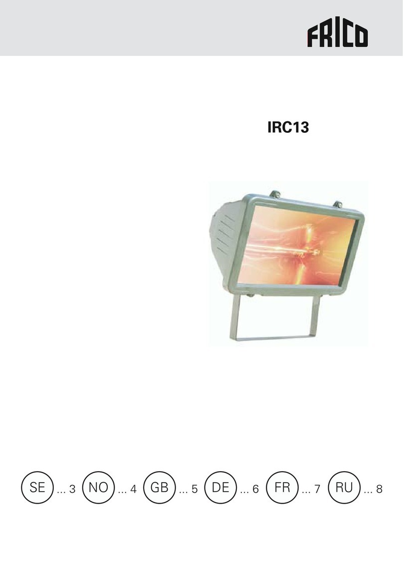 Frico IRC13 User manual