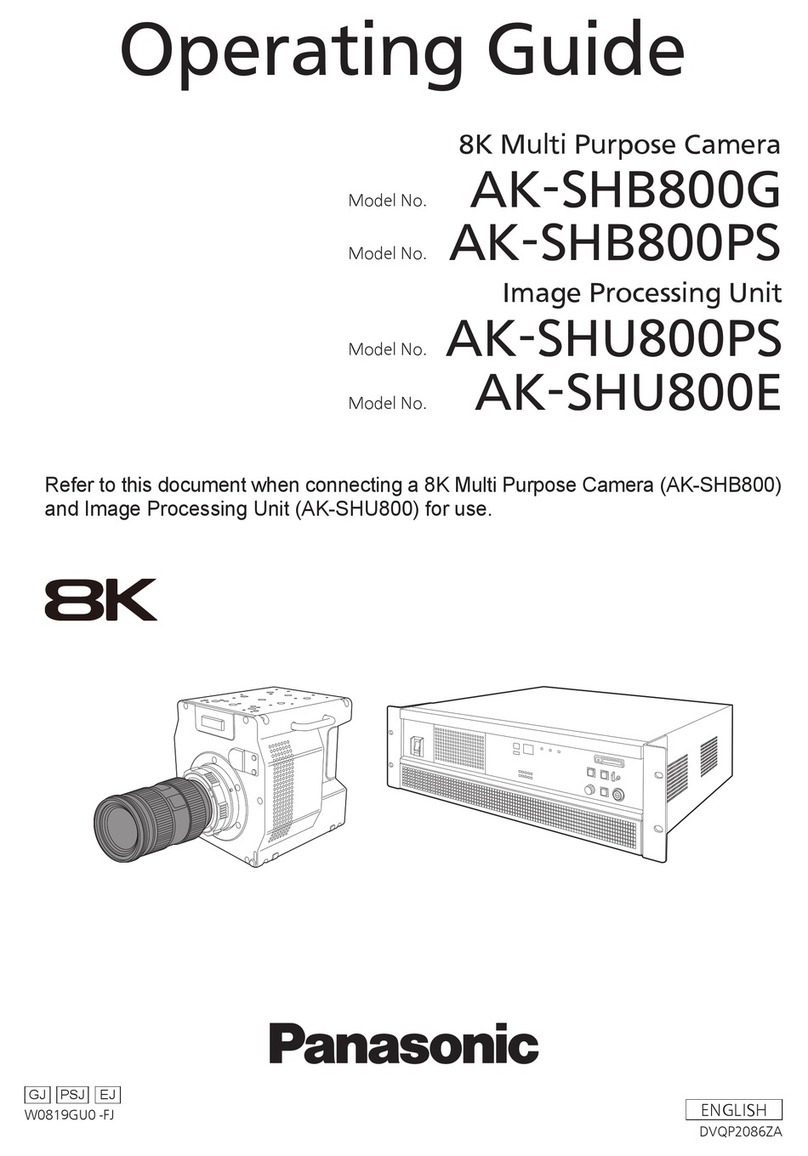 Panasonic AK-SHB800G User manual