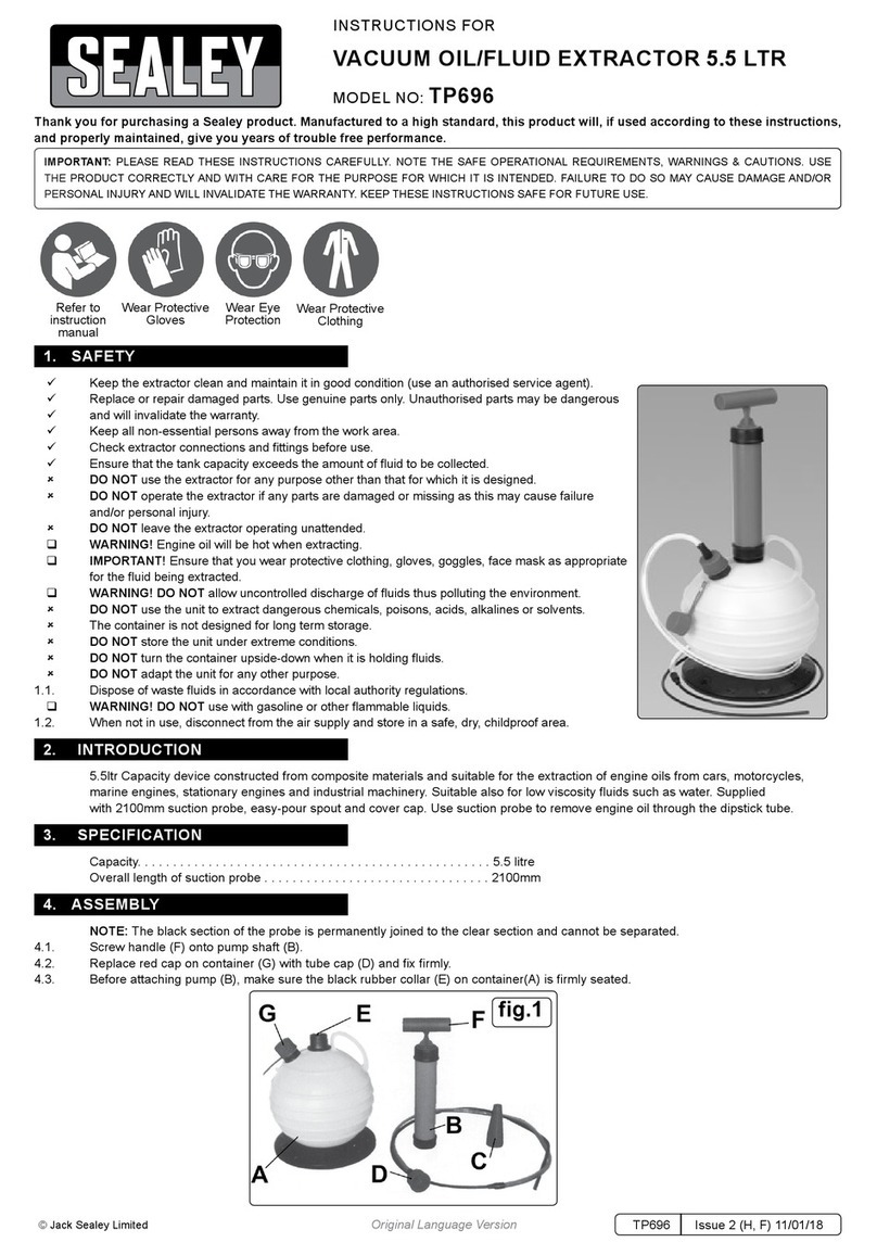 Sealey TP696 instructions