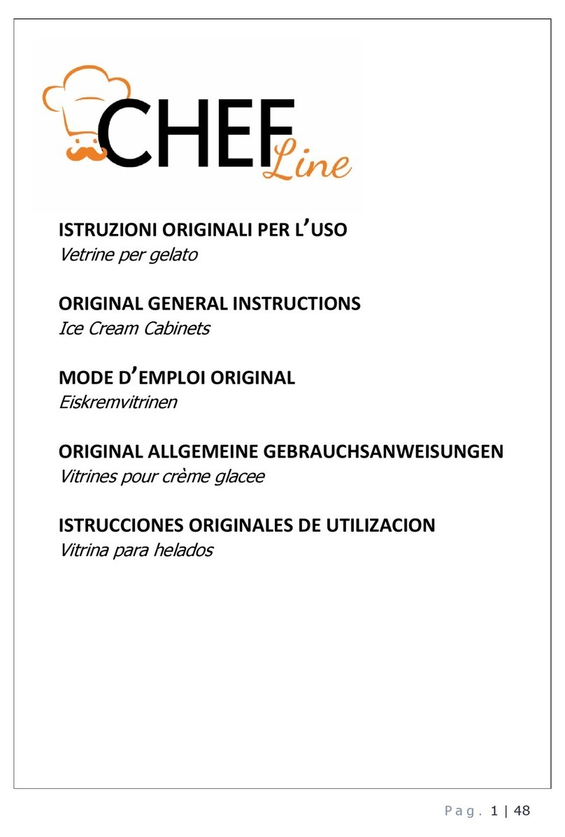 ChefLine 10 GUSTI Original instructions ChefLine 10 GUSTI Original instructions