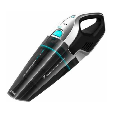 cecotec Conga Immortal ExtremeSuction 11,1 V Hand instruction manual