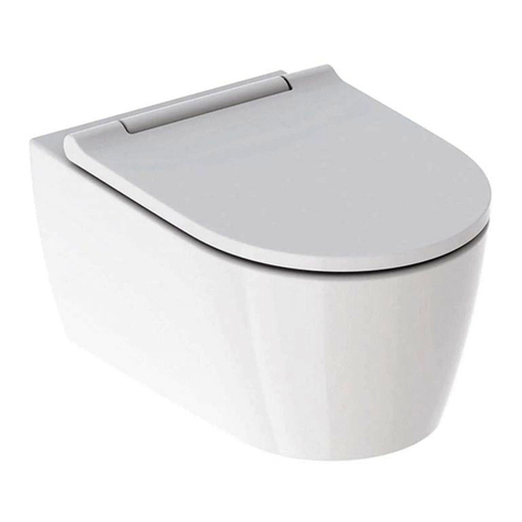 Geberit ONE Wand-WC Maintenance manual Geberit ONE Wand-WC Maintenance manual