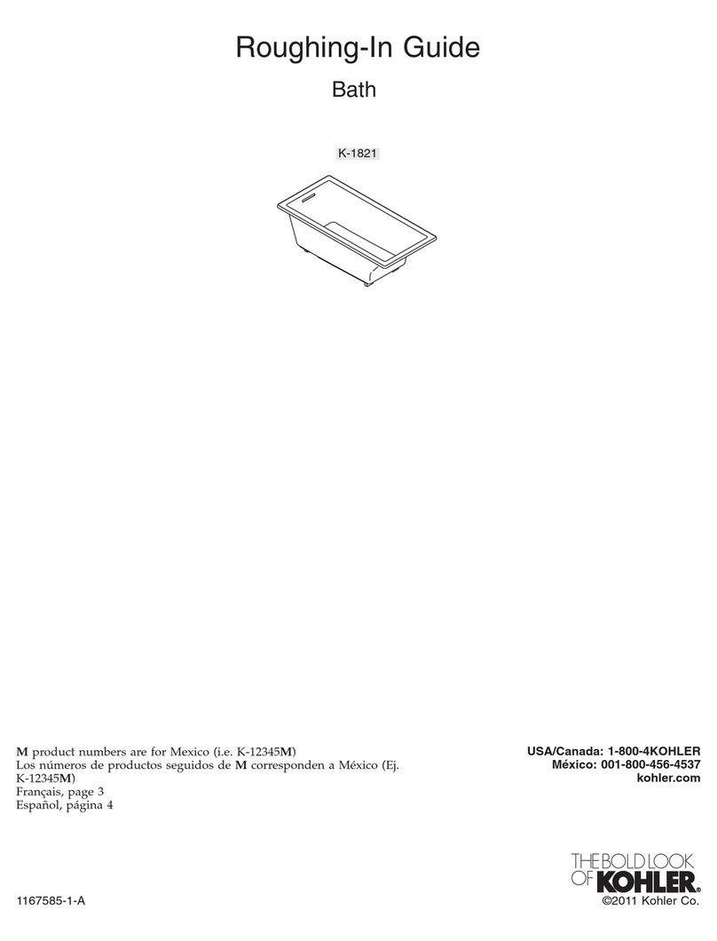 Kohler K-1821 Quick start guide
