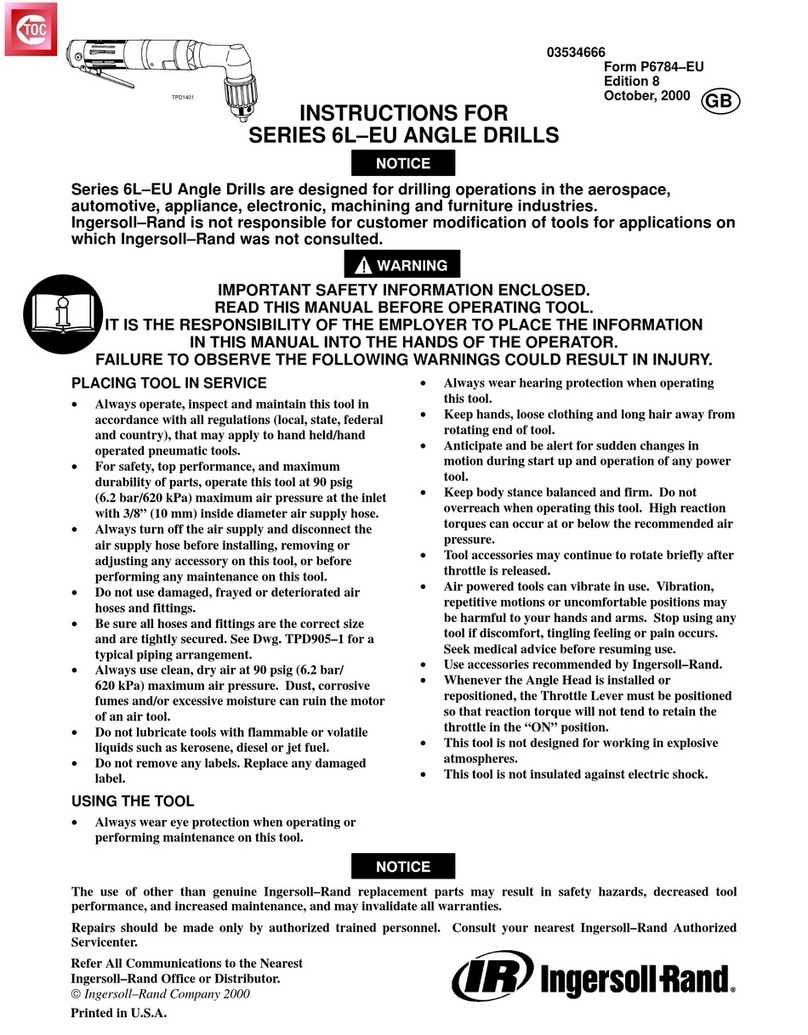 Ingersoll-Rand 6L-EU Series User manual