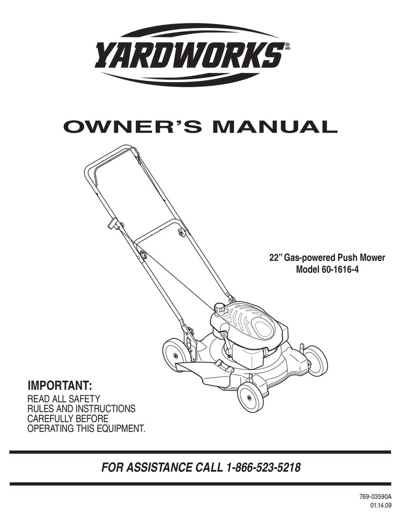 Yard Works 60-1616-4 User manual