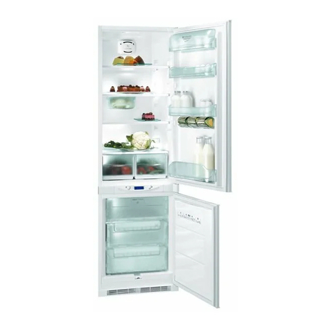 Hotpoint Ariston BCB 313 AVEI FF operating instructions