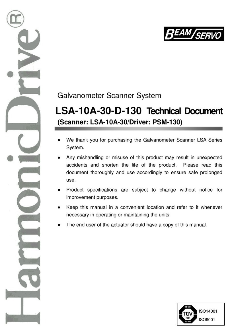 Harmonic Drive LSA-10A-30-D-130 Technical document