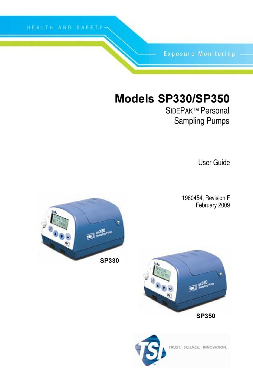TSI Instruments SIDEPAK SP330 User manual