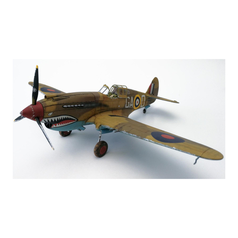Eduard P-40B Tomahawk exterior User manual