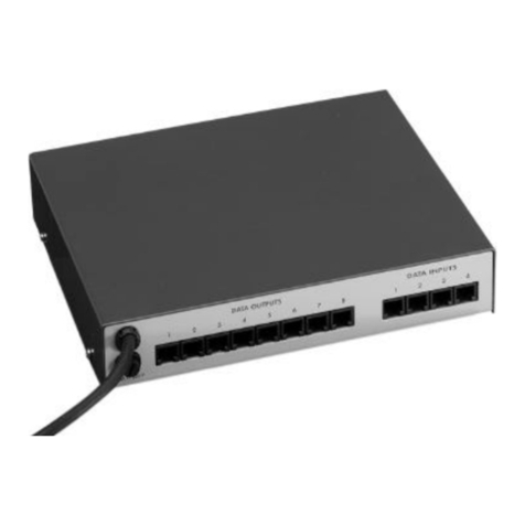 Videotec DCMX9828 operating instructions