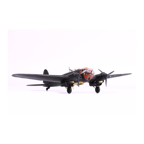 Eduard He 111H-3 undercarriage User manual