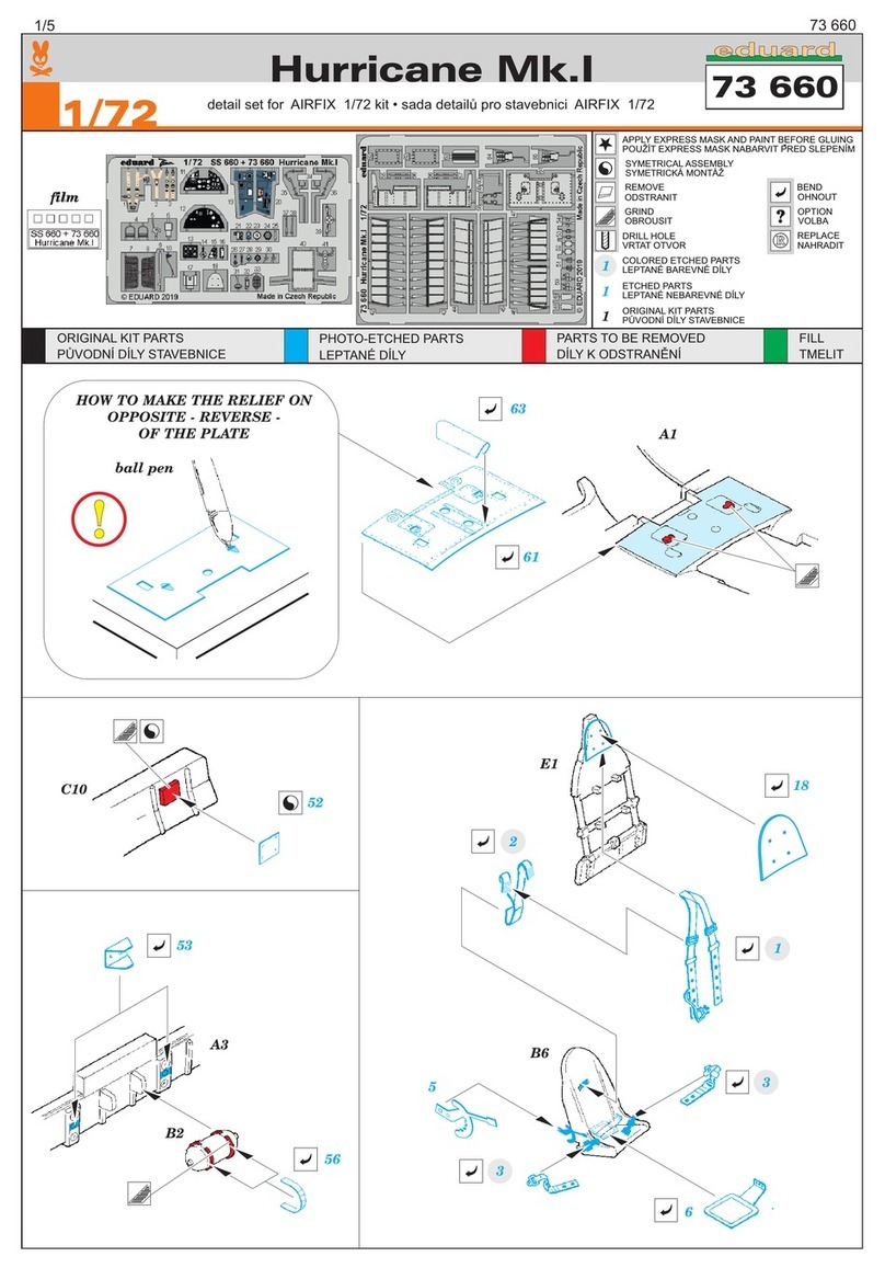 Eduard Hurricane Mk.I quick start guide