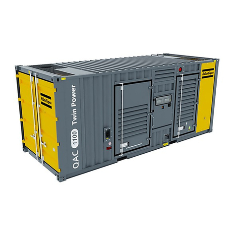 Atlas Copco QAC 1100 Sd instruction manual