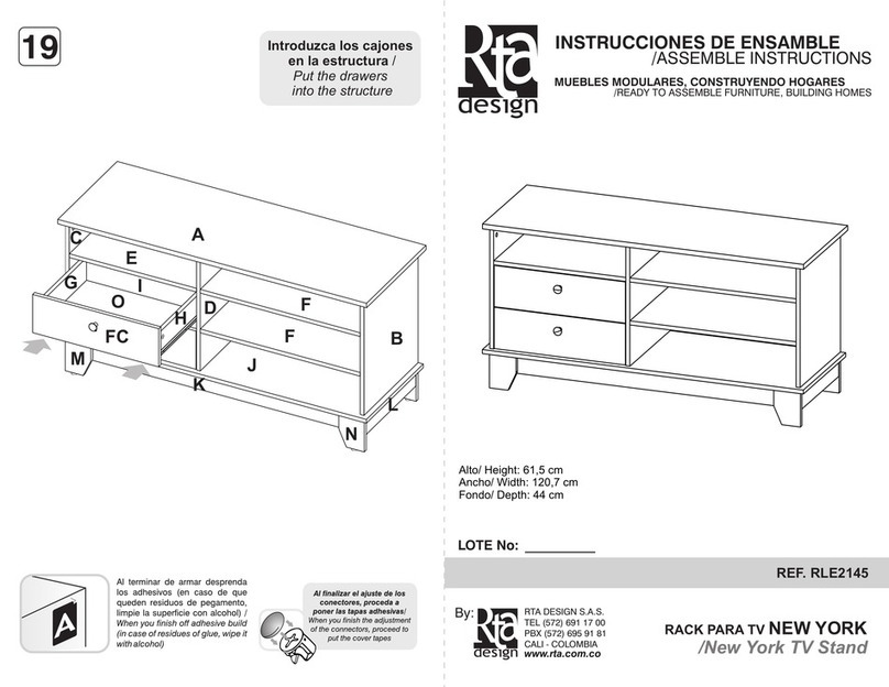 RTA RLE2145 Operation instructions RTA RLE2145 Operation instructions