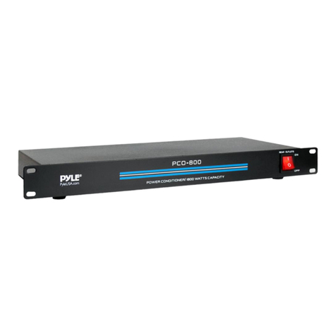 Pyle PCO800 user manual